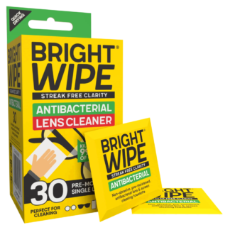 BrightWipe Antibacterial Lens Cleaner 30 Pack