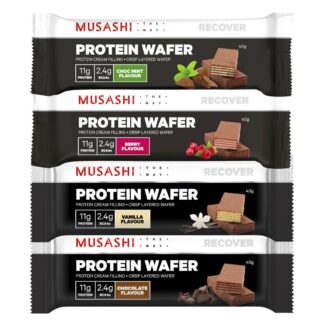 MUSASHI Protein Wafer Bars 12 x 40g