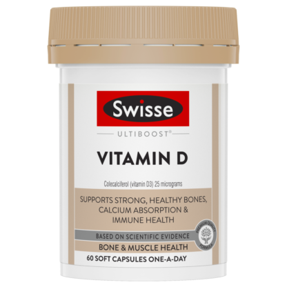 Swisse Vitamin D 60 Capsules