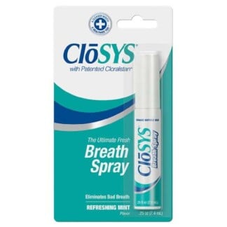 CloSYS Breath Spray 7.4mL - Refreshing Mint Flavour