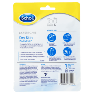 Scholl Expert Care Dry Skin PediMask