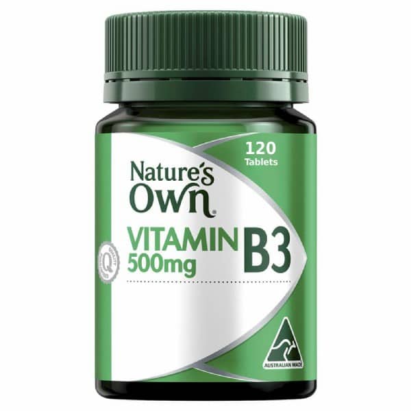 Nature's Own Vitamin B3 500mg 120 Tablets – Discount Chemist