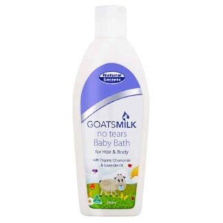 Natural Secrets Goats Milk No Tears Baby Bath 250mL