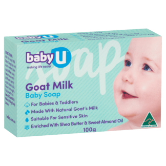 babyU Goat Milk Baby Soap 100g