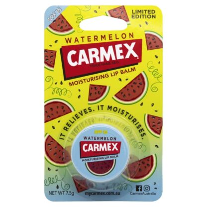 Carmex Lip Balm SPF15 7.5g Jar Limited Edition - Watermelon