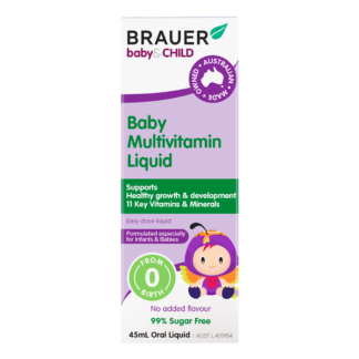 Brauer Baby & Child Baby Multivitamin Liquid 45mL