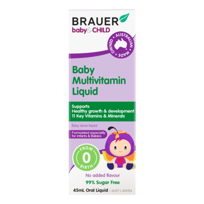 Brauer Baby & Child Baby Multivitamin Liquid 45mL