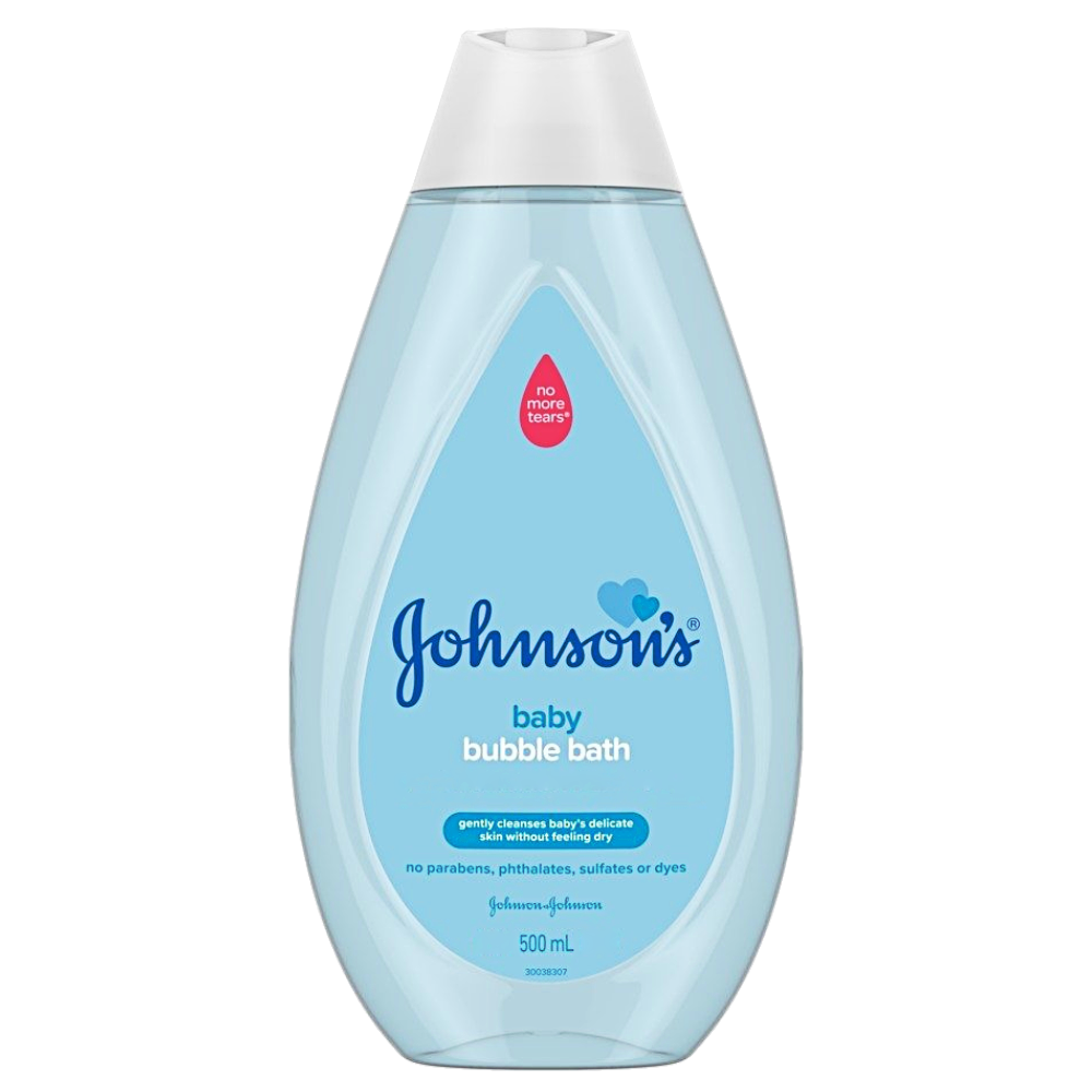 Johnson's Baby Bubble Bath 500mL Genly Cleanses Baby's Delicate Skin