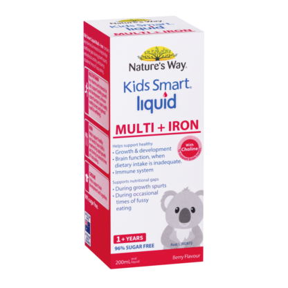 Nature's Way Kids Smart Liquid Multi + Iron 200mL Oral Liquid