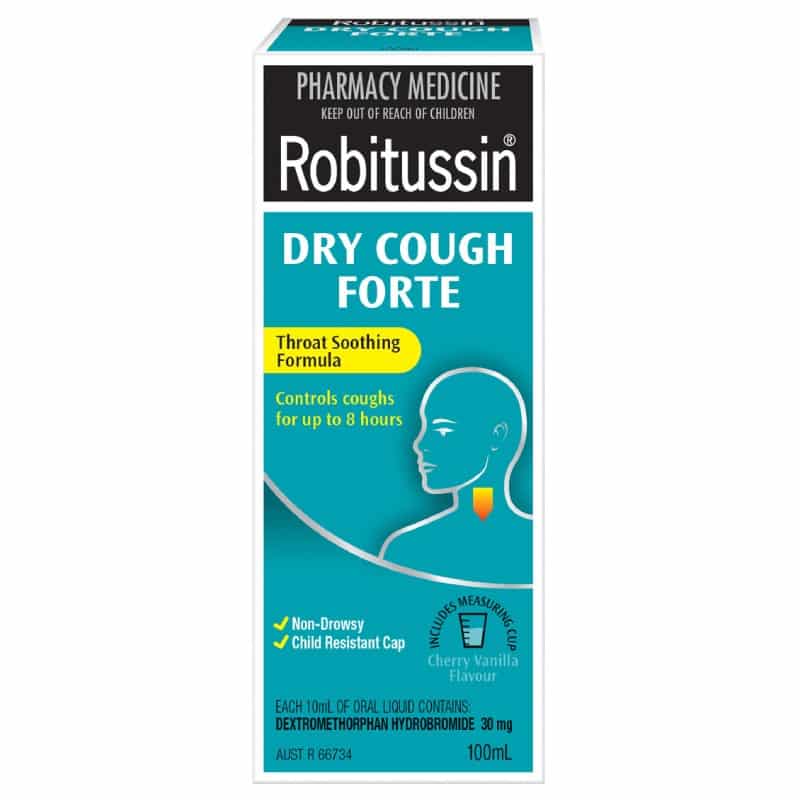 Robitussin Dry Cough Forte 100mL | eBay