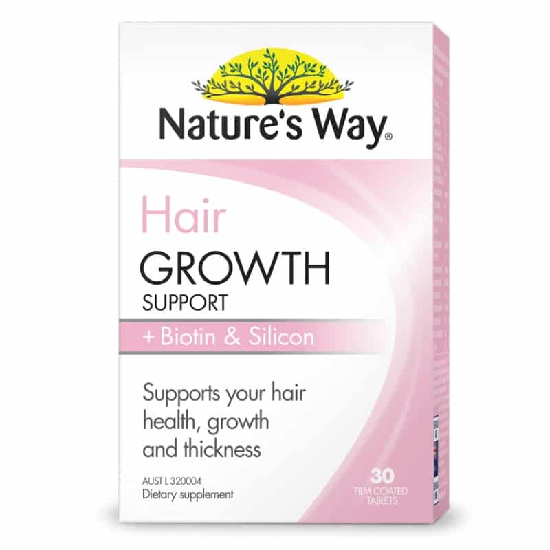 Álbumes 96+ Imagen nature’s way hair growth support + biotin & silicon 30 tablets El último