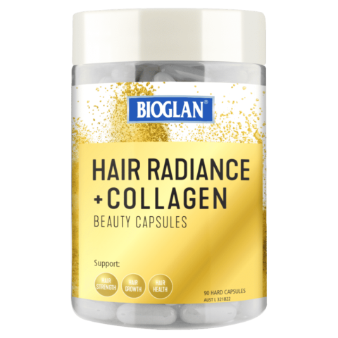 Bioglan Hair Radiance + Collagen 90 Hard Capsules – Discount Chemist