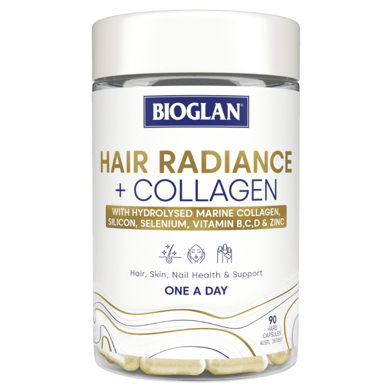 Bioglan Hair Radiance + Collagen 90 Hard Capsules – Discount Chemist
