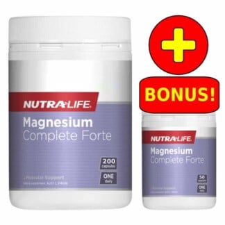 Nutra-Life Magnesium Complete Forte 200 + 50 (250) Capsules