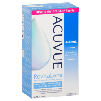 ACUVUE RevitaLens Multi-Purpose Disinfecting Solution 400mL