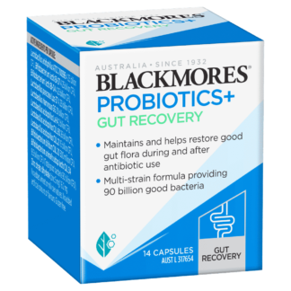 Blackmores Probiotics+ Gut Recovery 14 Capsules