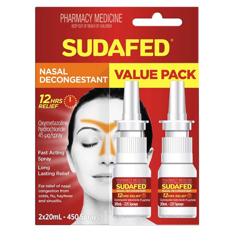 prescription nasal decongestant spray