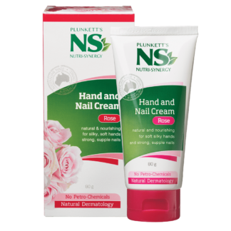 Plunkett's NS Hand & Nail Cream Rose 80g