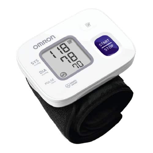 Omron HEM-6161 Basic Wrist Blood Pressure Monitor 5 Years AU/NZ Warranty