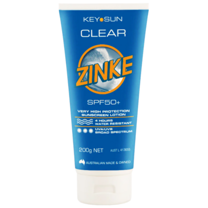 Key Sun Clear Zinke SPF 50+ Sunscreen Lotion 200g