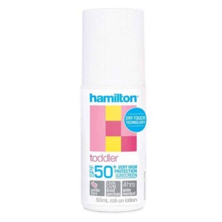 Hamilton Toddler SPF 50+ Sunscreen 50mL Roll-on