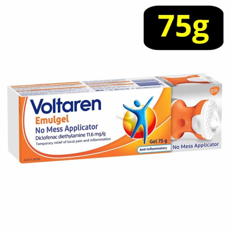 Voltaren Emulgel 75g With No Mess Applicator – Discount Chemist