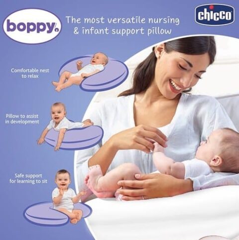 chicco boppy tummy time pillow