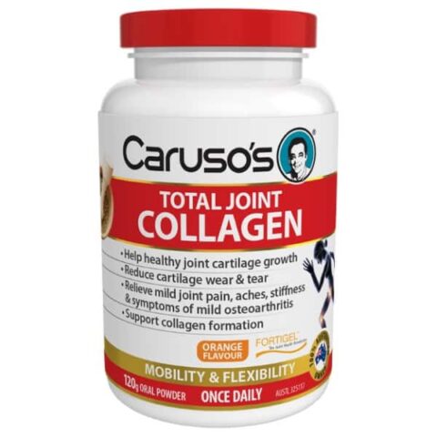 Caruso's Total Joint Collagen 120g Oral Powder - Orange Flavour