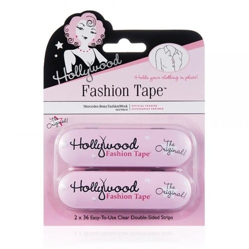 Hollywood Fashion Tape 2 x 36 Clear Double-Sided Strips – Discount Chemist