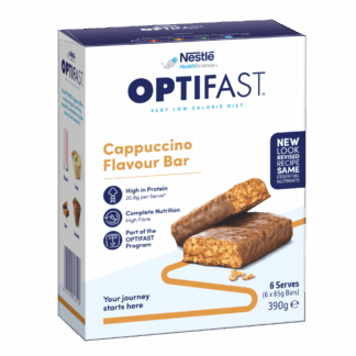 OPTIFAST VLCD 6 x 65g Bars - Cappuccino Flavour