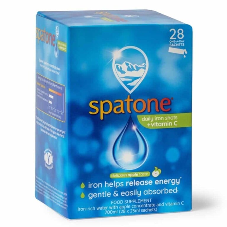 Spatone Liquid Iron Supplement 28 Sachets Apple Flavour Discount