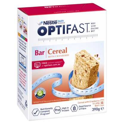 Optifast Cereal Bars 6 x 65g