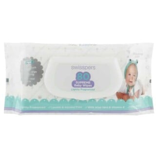 Swisspers SUPREME Baby Wipes 80 Pack