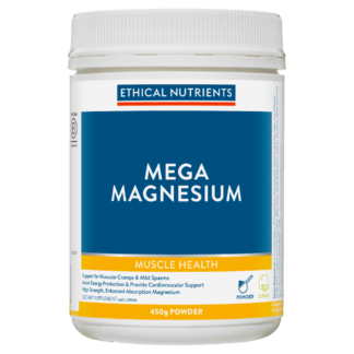 Ethical Nutrients Mega Magnesium Powder 450g - Citrus