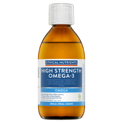 Ethical Nutrients High Strength Omega-3 280mL Oral Liquid - Fresh Mint