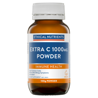 Ethical Nutrients Extra C 1000mg Powder 100g - Orange
