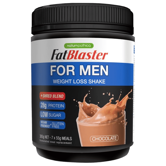 FatBlaster for Men Weight Loss Shake 385g - Chocolate Flavour Diet ...