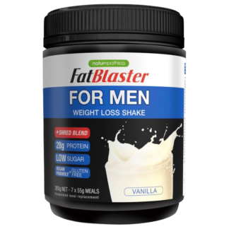 FatBlaster for Men Weight Loss Shake 385g - Vanilla Flavour