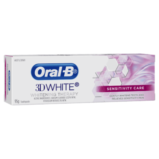 Oral-B 3DWhite Whitening Therapy Sensitivity Care Toothpaste 95g