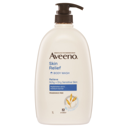 Aveeno Skin Relief Body Wash 1 Litre Pump