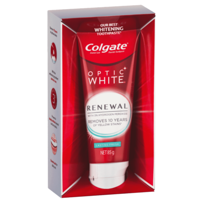 Colgate Optic White Renewal Toothpaste 85g - Lasting Fresh