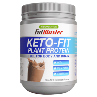 FatBlaster Keto-Fit Plant Protein 300g - Chocolate Flavour