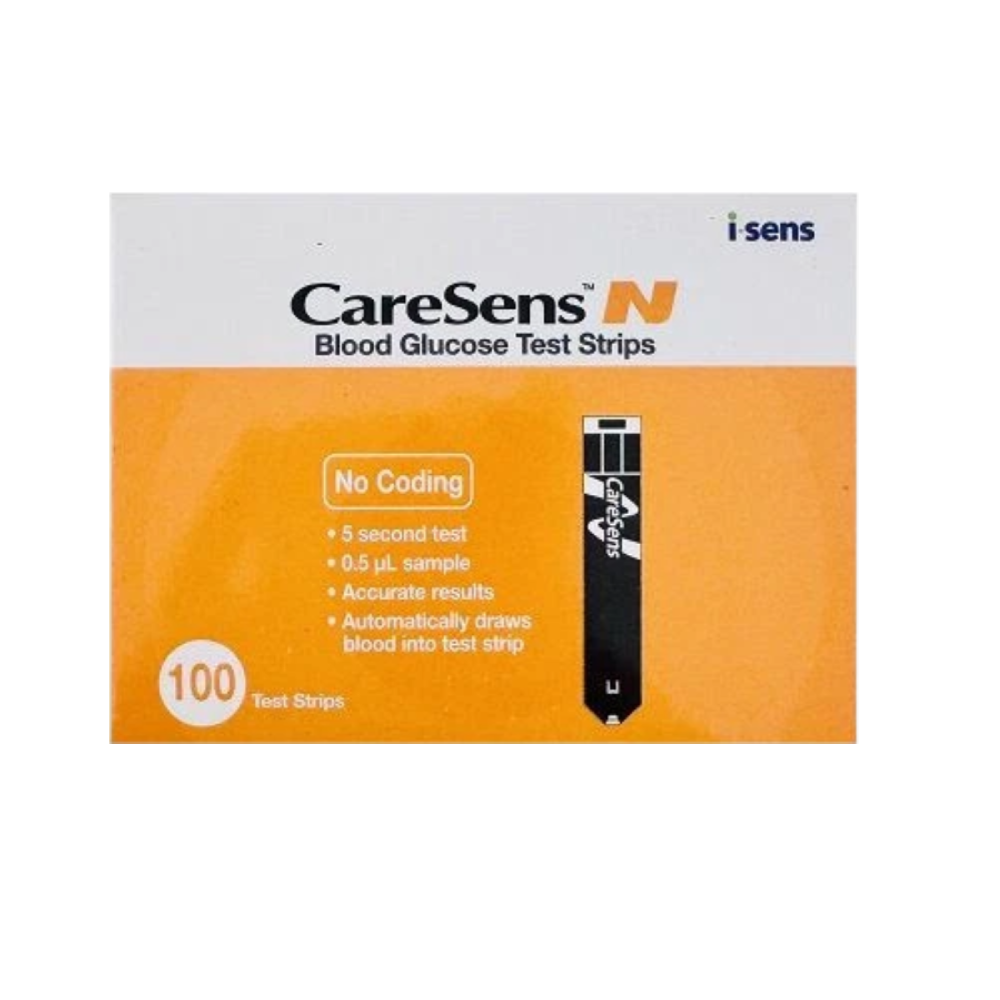 CareSens N Blood Glucose Test Strips 100pk