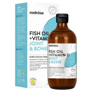 Melrose Fish Oil + Vitamin D Joint & Bone 500mL Oral Liquid