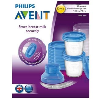Avent Breast Milk Storage Cups 10 x 180mL