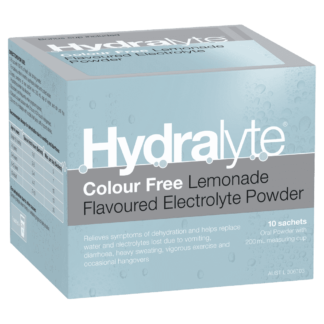 Hydralyte Electrolyte Powder 10 Sachets - Lemonade
