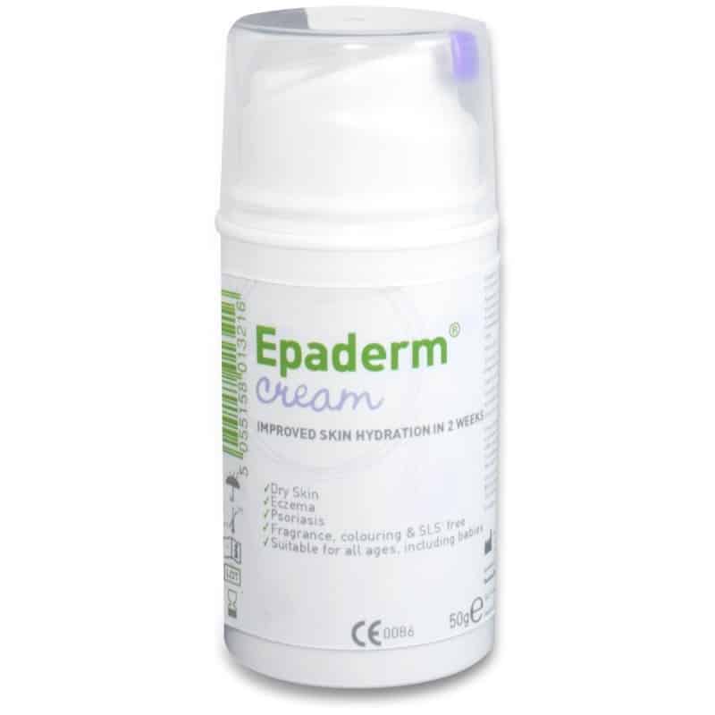 Epaderm Cream 50g Pump Moisturises Dry Skin Eczema Psoriasis Emollient Mini