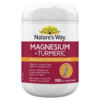 Nature's Way Magnesium + Turmeric 150 Film Coated Tablets