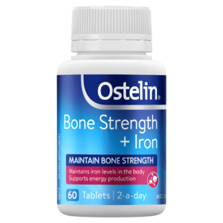 Ostelin Bone Strength + Iron 60 Tablets