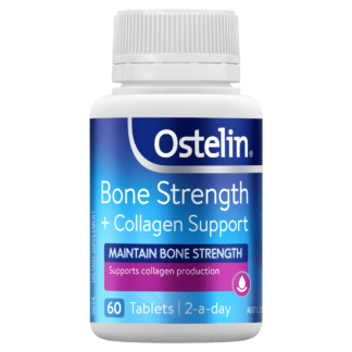 Ostelin Bone Strength + Collagen Support 60 Tablets